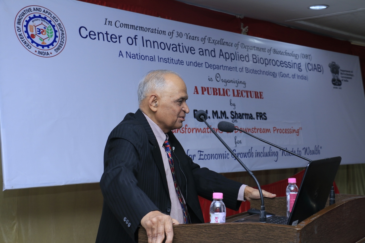  Prof. M.M. Sharma Public Lecture on January 11, 2016